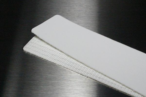 Silicone White Glossy Conveyor Belt Antistatic COS
